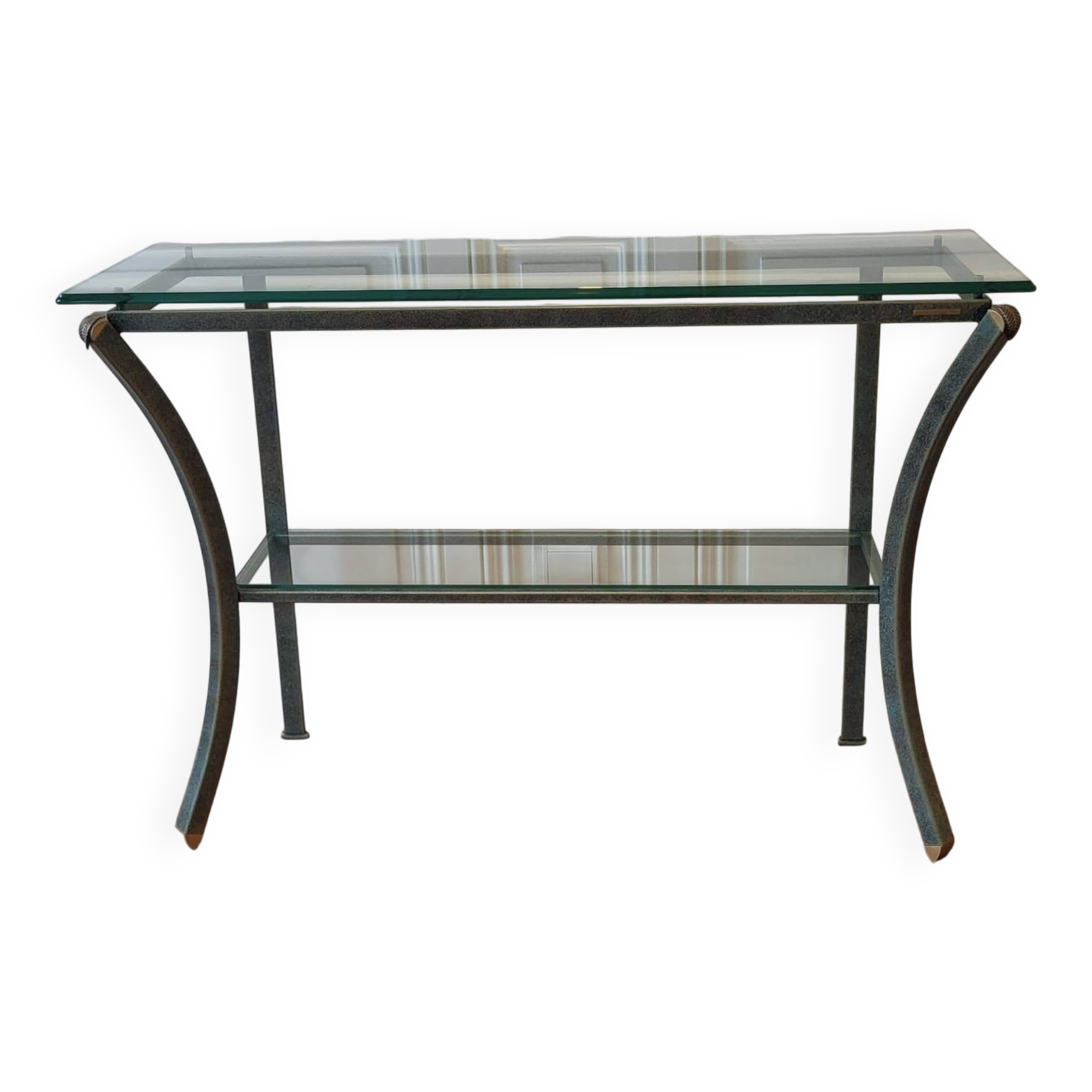 Vintage console signed Pierre Vandel Paris