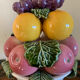 Slurry ceramic fruit cup