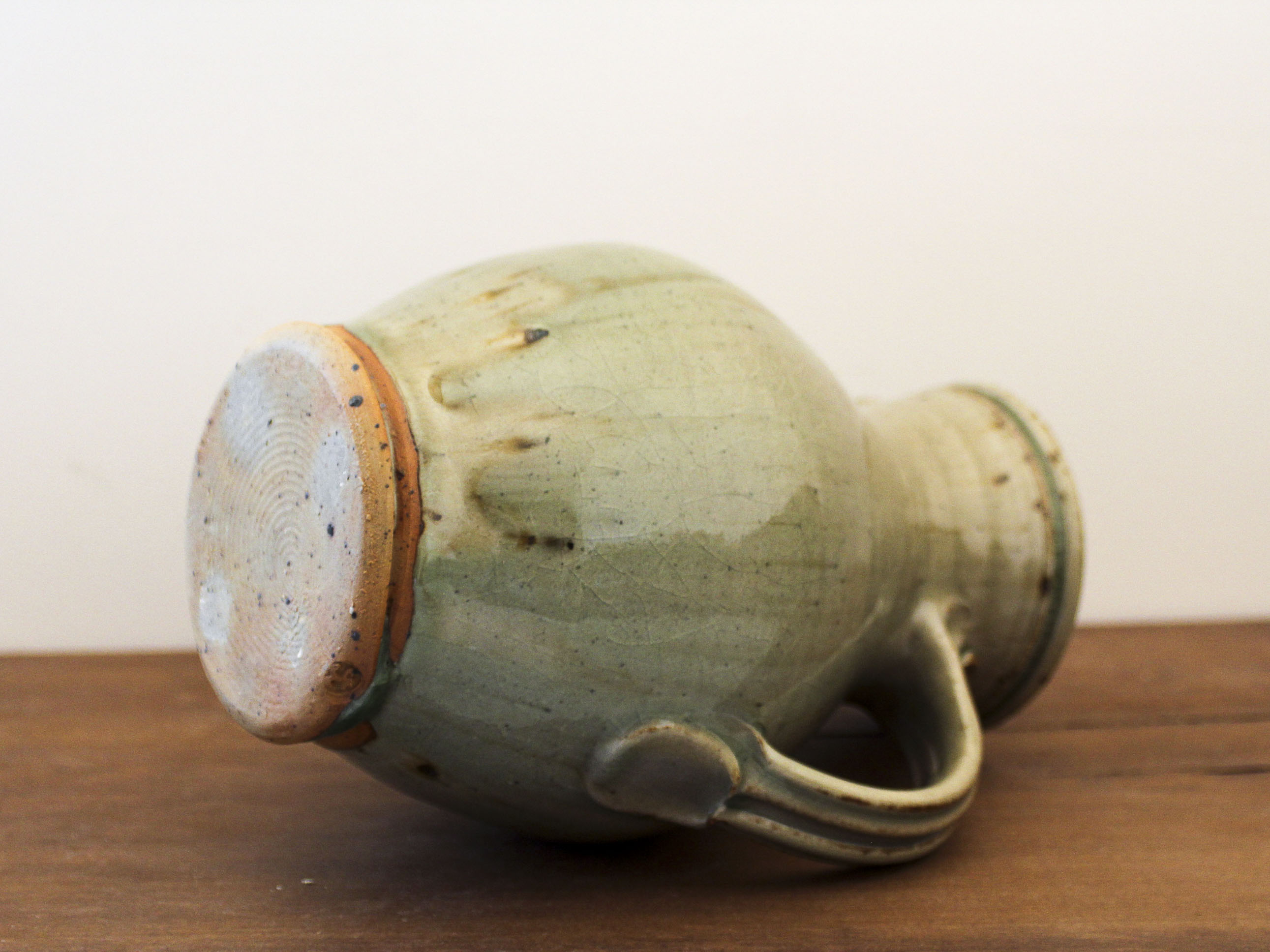 Gustave Tiffoche glazed stoneware cider set