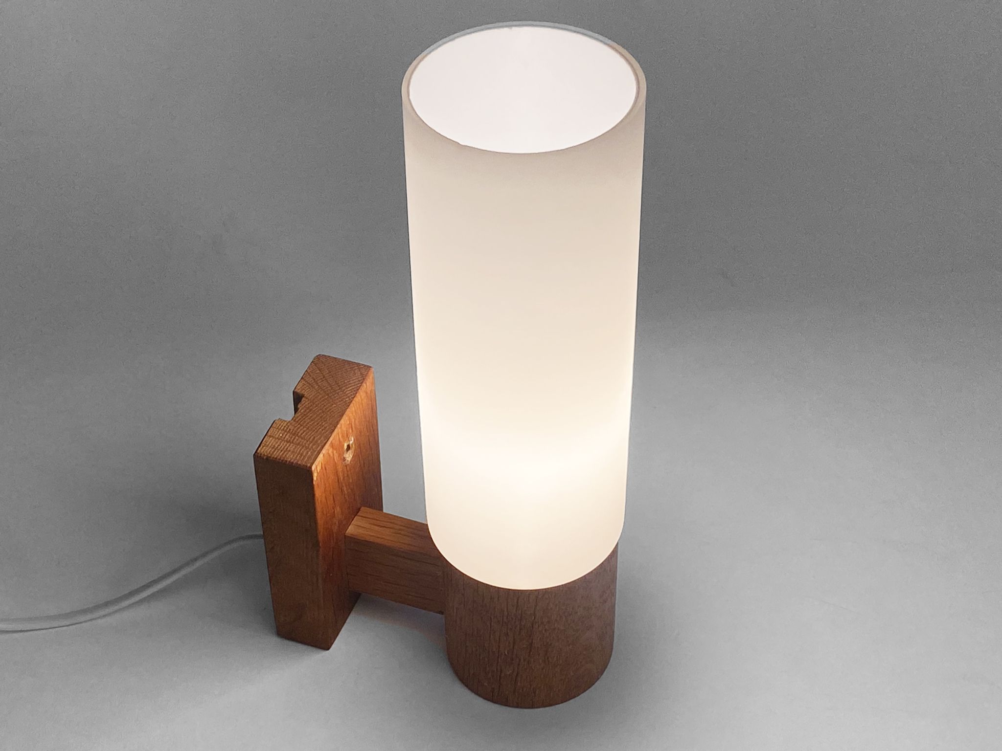 Wall lamp in teak Sweden 1960s