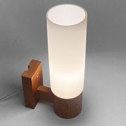 Wall lamp in teak Sweden 1960s