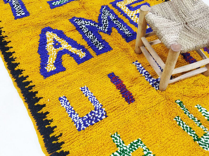 Moroccan berbere carpet 286x118cm