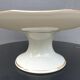 Pair two-course cake dishes Louroux Foecy vintage