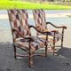 Pair of Louis XIII armchairs