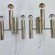 Set of Two Rare Midcentury Wall Lamp, Gaetano Sciolari, Italy, 1970s