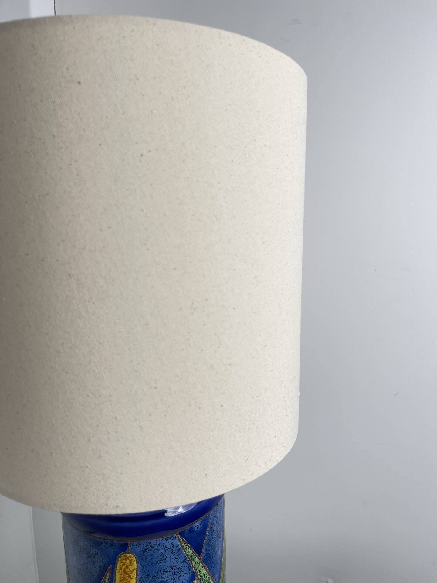 Lampe en céramique vers 1980
