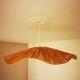 Suspension in raffia braided 65 cm