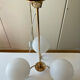 Lustre laiton opaline vintage