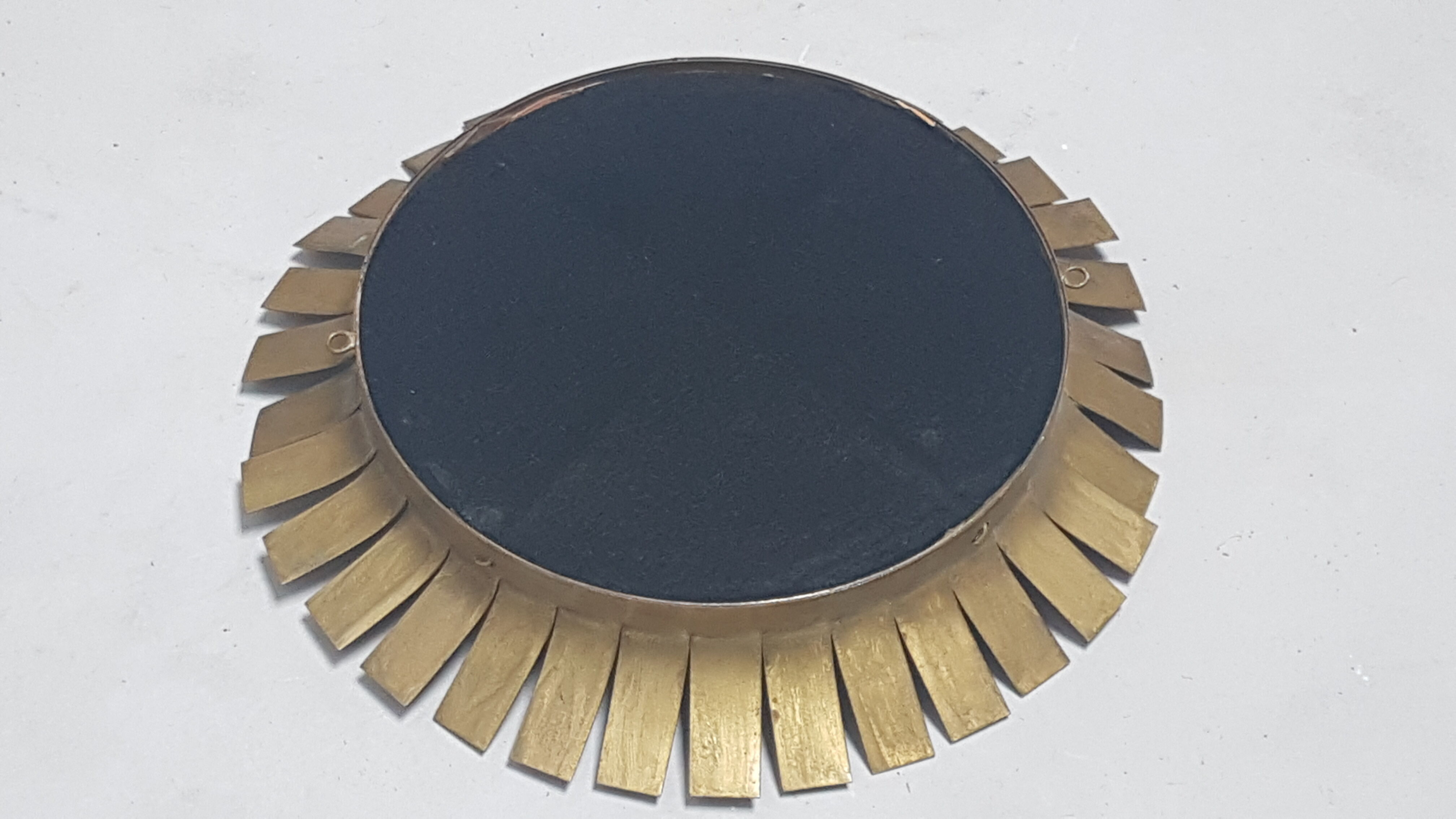 Brass Sun mirror 28cm