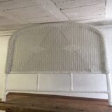 Rattan bedhead vintage