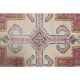 1970s Turkish Oushak Handmade Wool Cotton Pink Area Rug 127x276