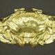 Grand fronton style Louis XV début 1900 - bronze doré