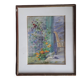 Tableau ancien représentant un paysage
