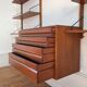 Scandinavian teak wall system "Royal system" Poul Cadovius