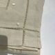 New linen pillowcase embroidered CV day scale, pastilles