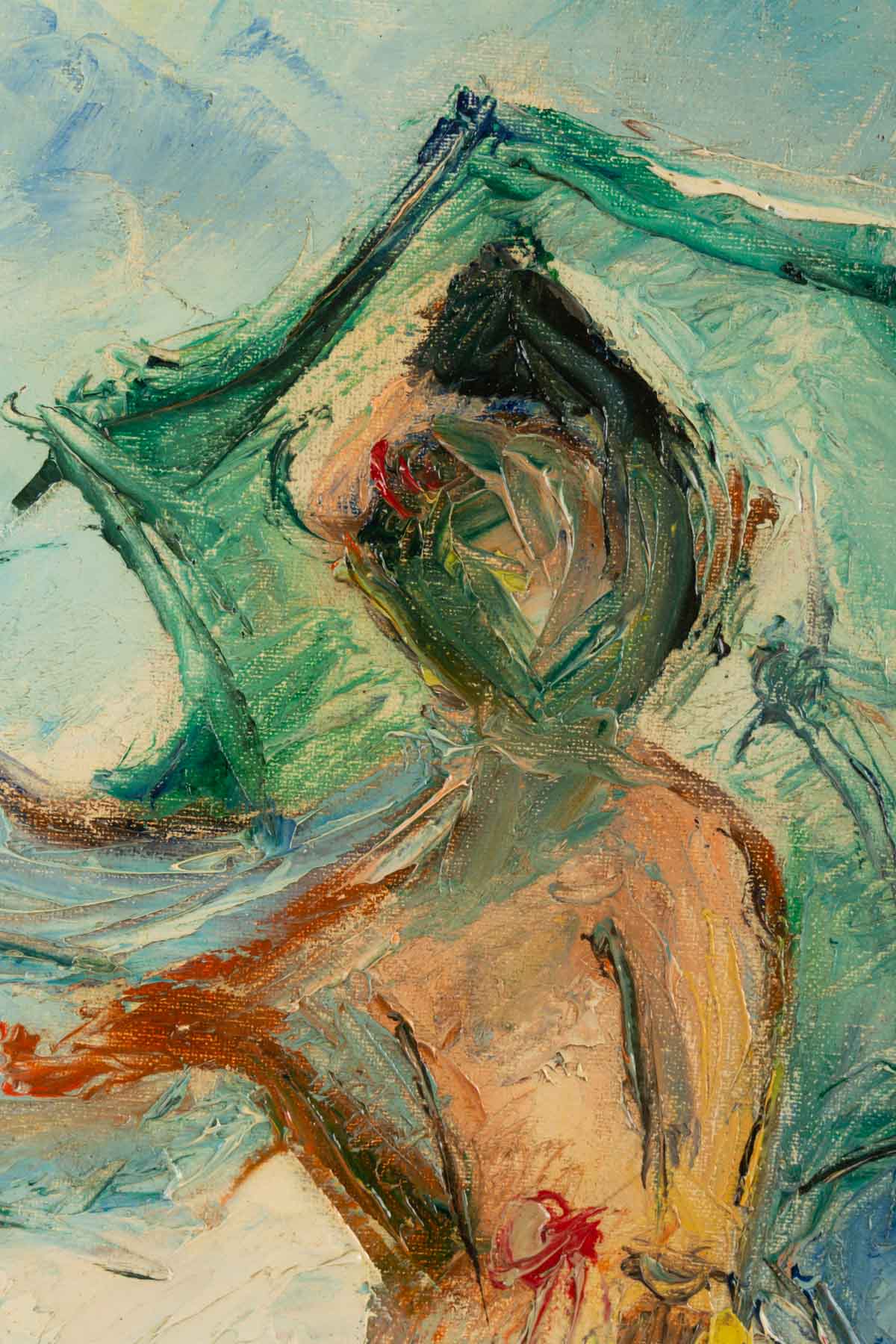 Post-Impressionist painting by Ch. Arnaud.