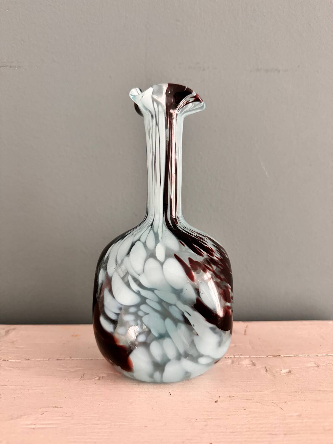 Legras vase in Clichy glass