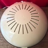 Coiffeuse maquilleuse vintage en plexiglas années 70