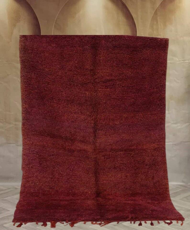 Handmade pure wool rug, size 150 x 250 cm