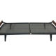 Vintage rest bed Auping Cleopatra bed metal teak dick Cordemeyer