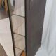 Vitrine Napoléon III métal noir