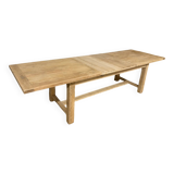 Farmhouse table with central extensions