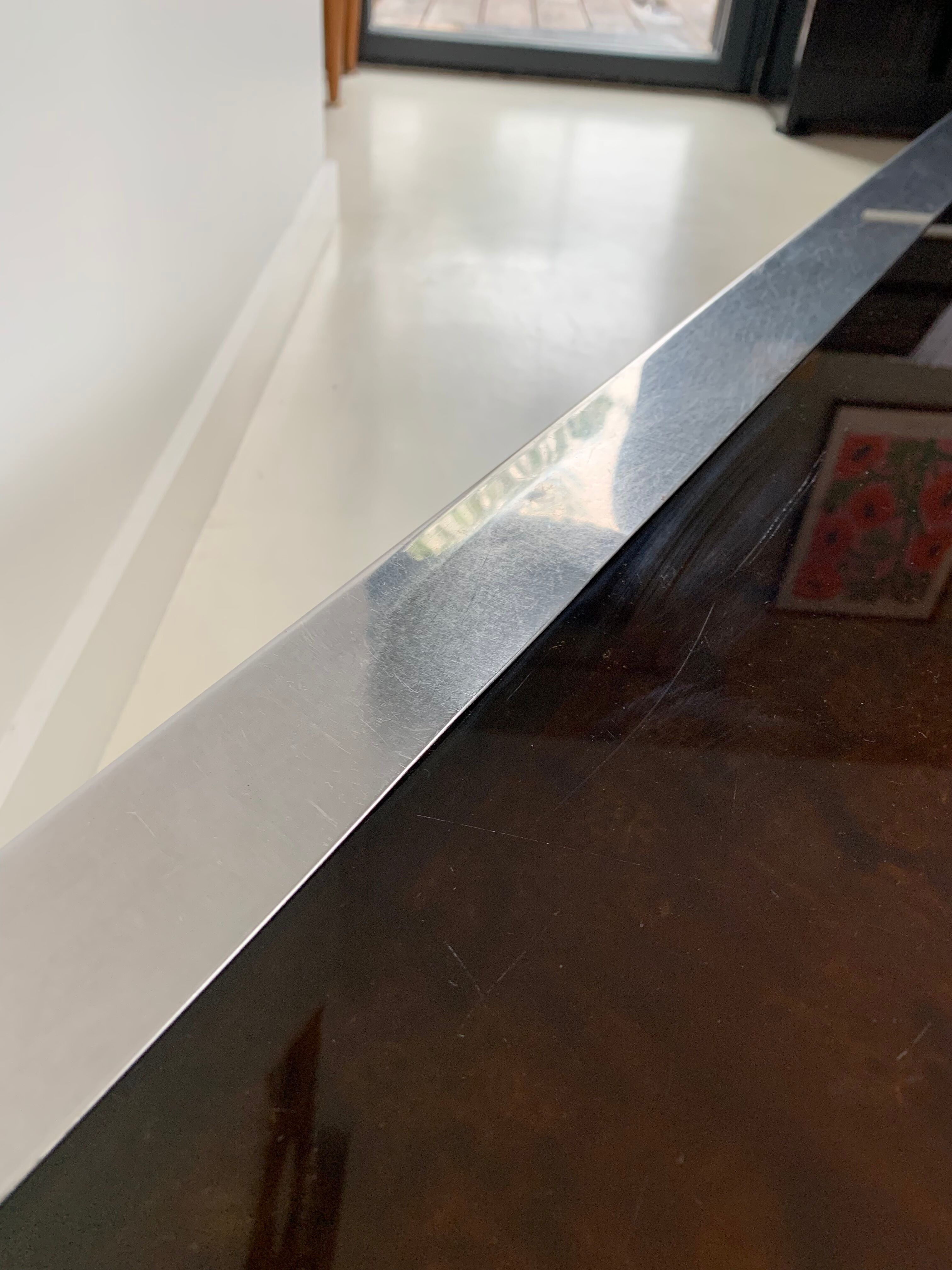 Bright coffee table from the 70s