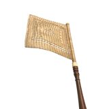 Éventail drapeau écran fin XIX