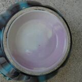 Ceramic cachepot vase by delfin massier circa 1890