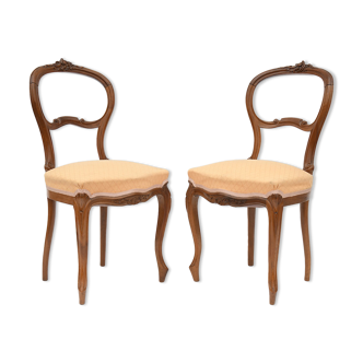 Pair of Louis XV style chairs