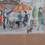 LITHOGRAPHY BY URBAIN HUCHET