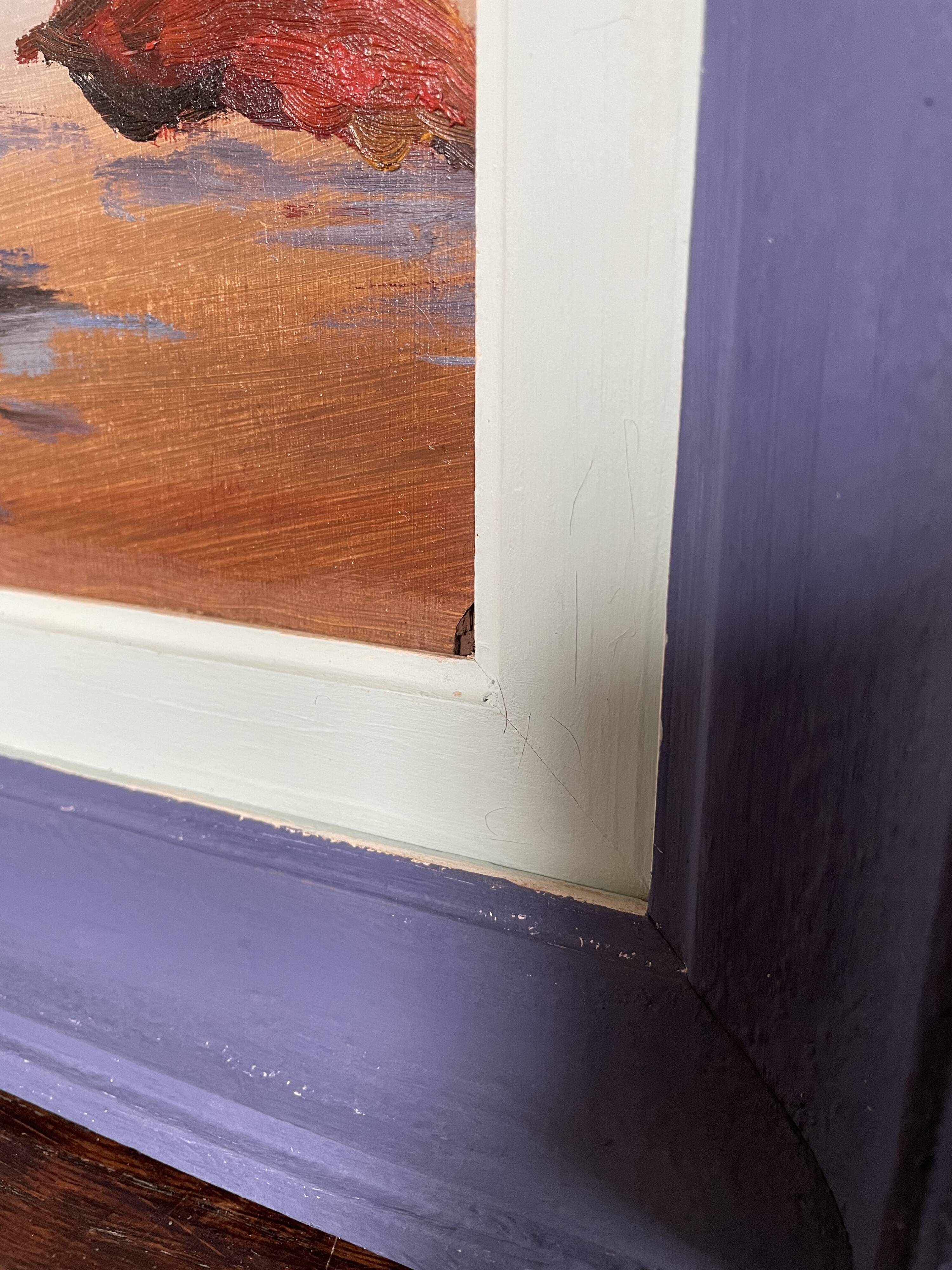 Old bouquet painting