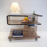 A plexiglass bar signed "Michel Dumas", 1970s.