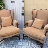 Pair of Bergère armchairs