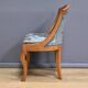 Gondola Chair in Cherry and Speckled Maple, Charles X Style – Mid-20th Century