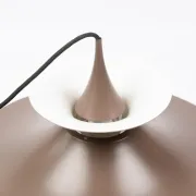 Danish vintage Radius pendant lamp by Erik Balslev, Fog og Morup, 1977