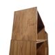 Vintage wooden shelf/bookcase/display cabinet