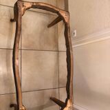 Pink marble coffee table