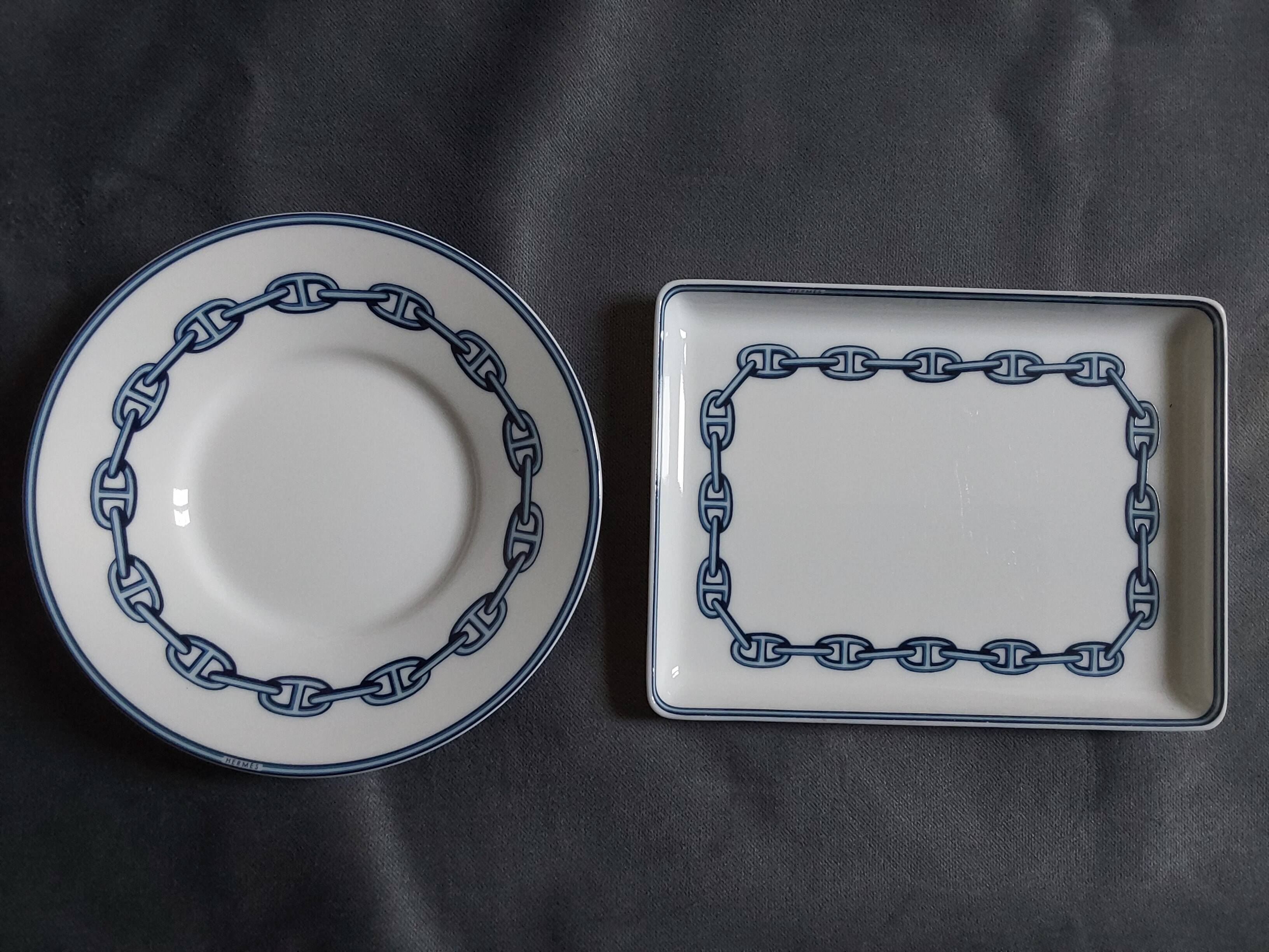 Tray and saucer Hermès