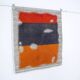 Vintage Anatolian Wall Tapestry Rug, Wall Textile Art, 90x106 Cm