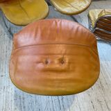 4 chairs Rinaldi "Sabrina" yellow leather