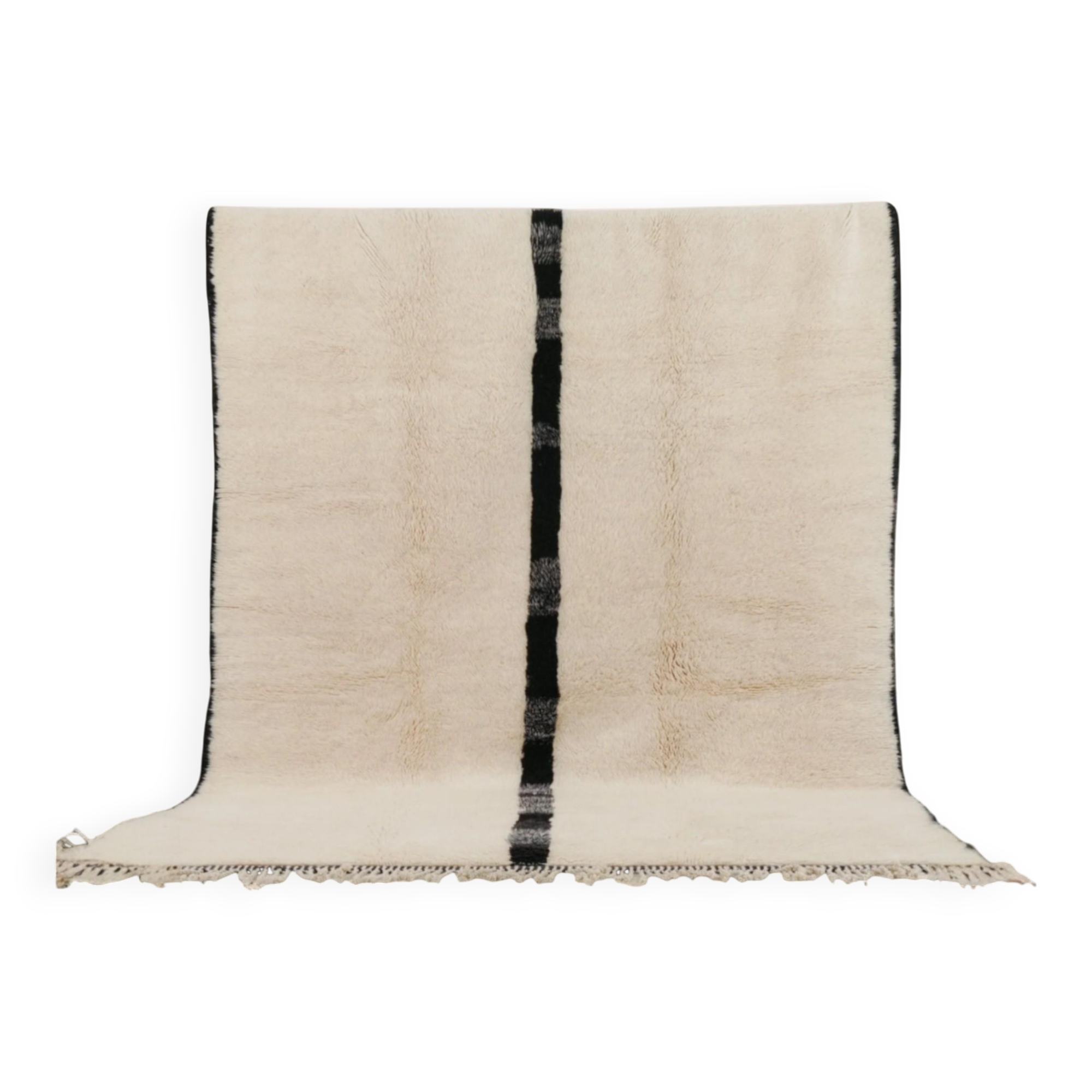 Berber rug in natural wool 3x2 m