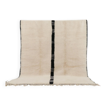 Tapis berbère en laine naturelle 3x2 m