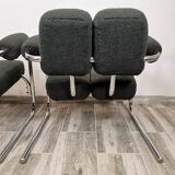 Mid-century restored armchairs