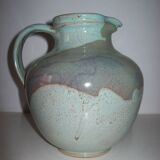 Ceramic pitcher signed Paturel