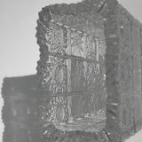 Rectangular cut Saint Louis crystal vase