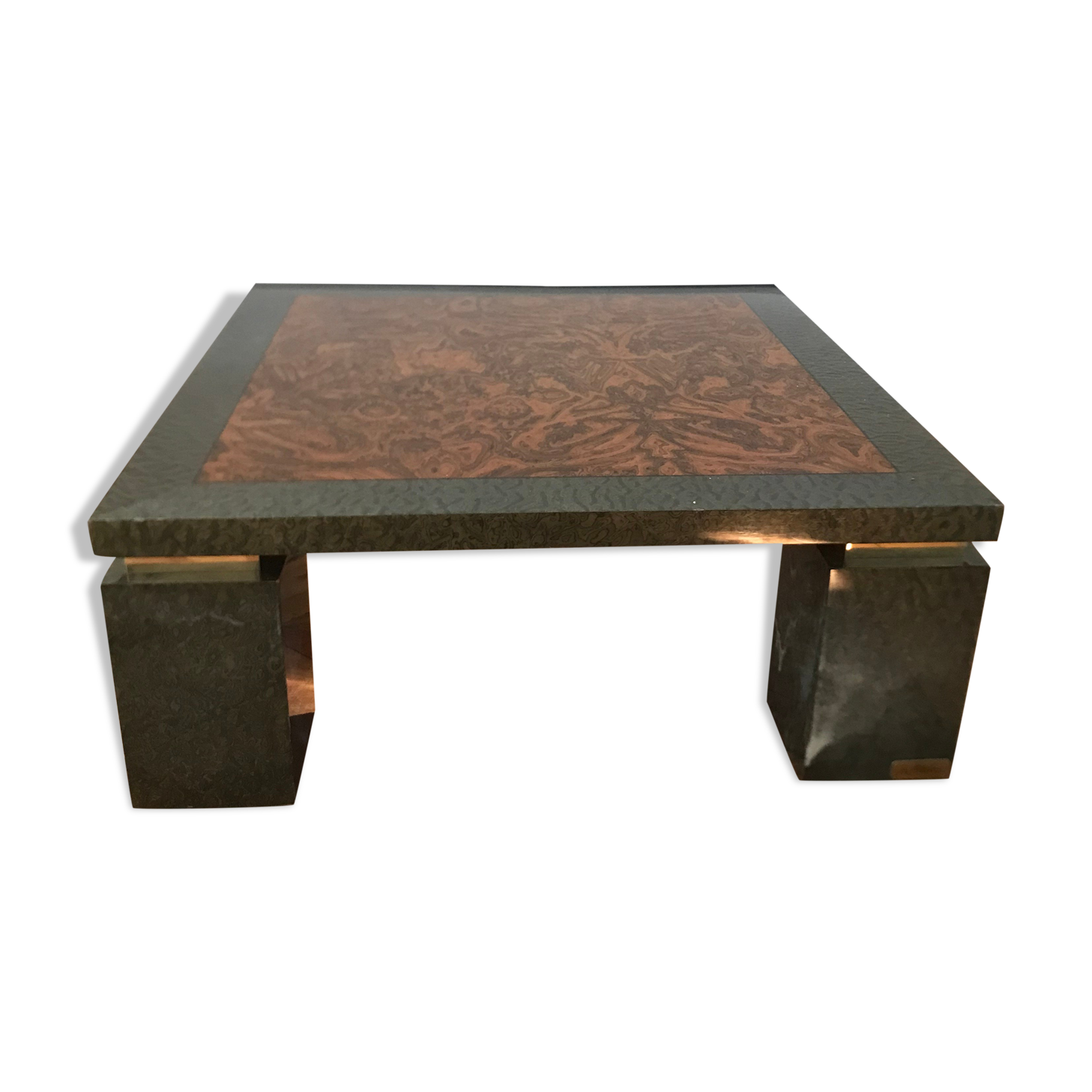 Coffee table Jean Charles Liviani 1980