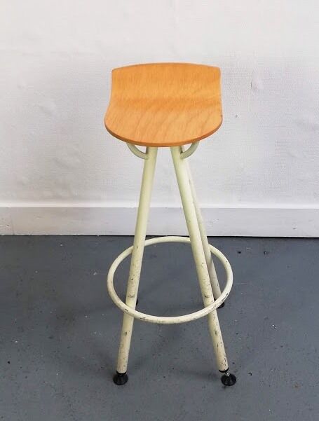 Tabouret d'école vintage