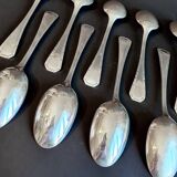 ALFENIDE "CHRISTOFLE" silver-plated cutlery set, TOSCA model. - Ref 09.