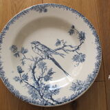Ensemble de 6 assiettes creuses Gien